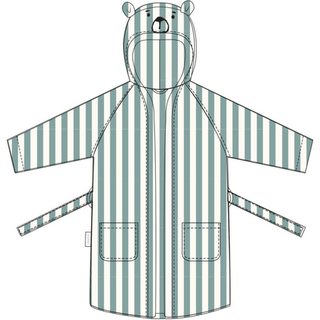 LIEWOOD Peppermint / Creme De La Creme Lily  Badekåpe