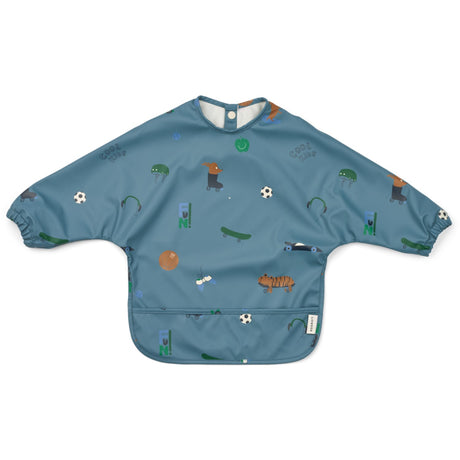 LIEWOOD Fun / Beach Blue Merle Printed Cape Smekke