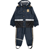 Mikk-Line Blue Nights Police Suspenders Rain Sett