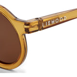 LIEWOOD Mustard Transparent Darla Solbriller 1-3 Y