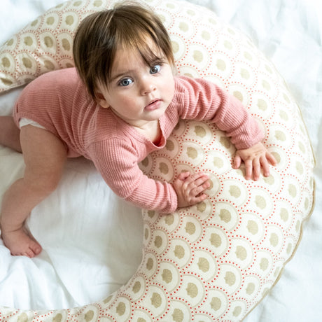 That's Mine Sateen - Block Shell Moon Nursing Pute