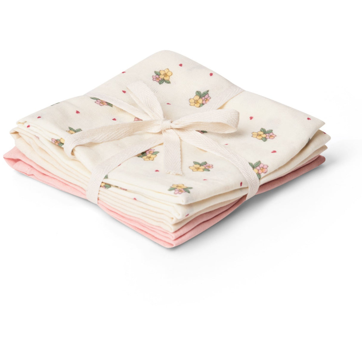 That's Mine Sweetheart Petals Bora Muslin Cloth 3-Pakning