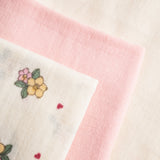 That's Mine Sweetheart Petals Bora Muslin Cloth 3-Pakning