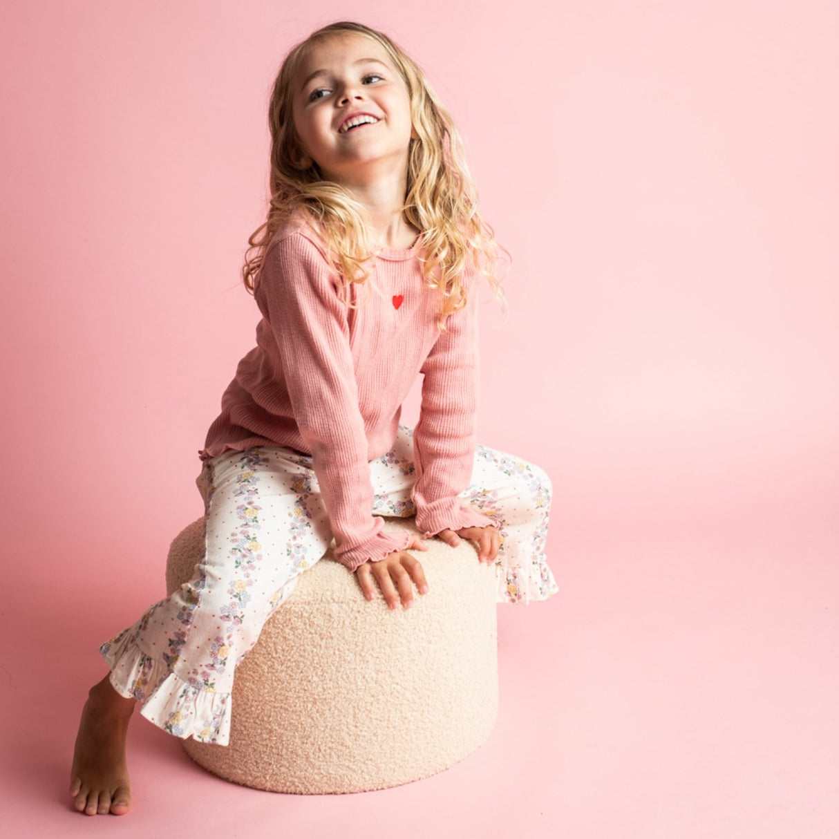 That's Mine Rose Blush Sigga Bluse