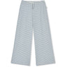 Mads Nørgaard Vanilla Ice/Bright Cobalt 2X2 Bomull Stripe Verona Bukser