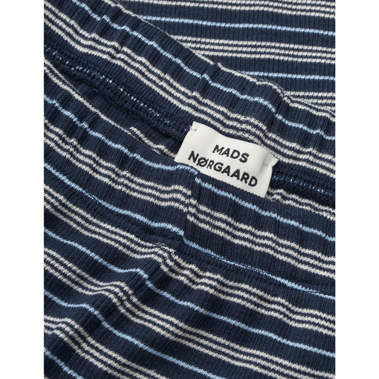 Mads Nørgaard Sky Captain/Vanilla Ice/Cashme 2X2 Bomull Stripe Prixa