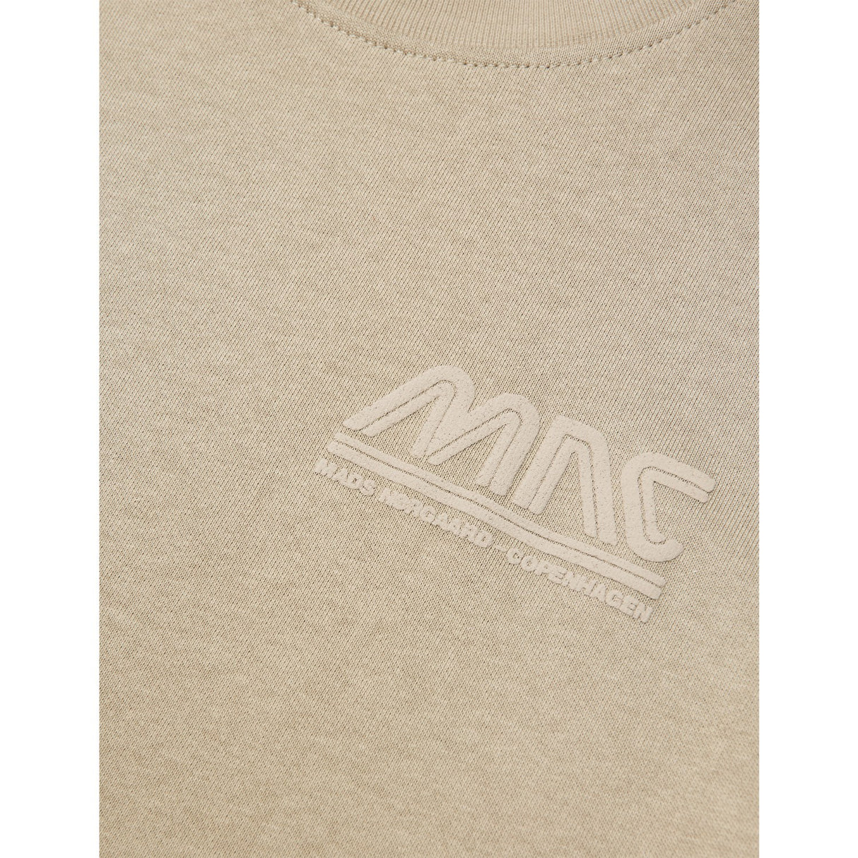 Mads Nørgaard Plaza Taupe Light Original Sweat Solo Collegegenser