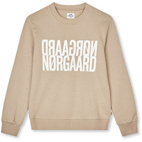 Mads Nørgaard Plaza Taupe Light Original Sweat Talinka Collegegenser