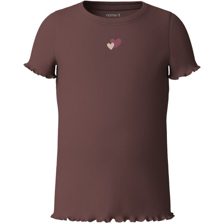 Name It Marron Nmfhanilia Ss Xsl Topp