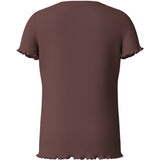Name It Marron Nmfhanilia Ss Xsl Topp