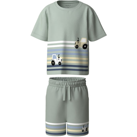 Name It Pale Aqua Nmmhectors Shorts Sett