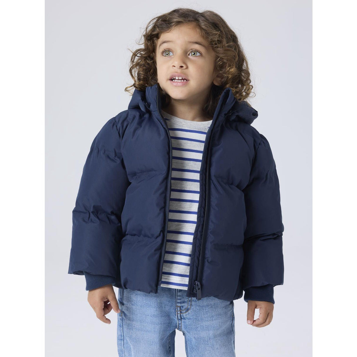 Name It Navy Blazer Nmnmusk Puffer Jakke Tb Noos