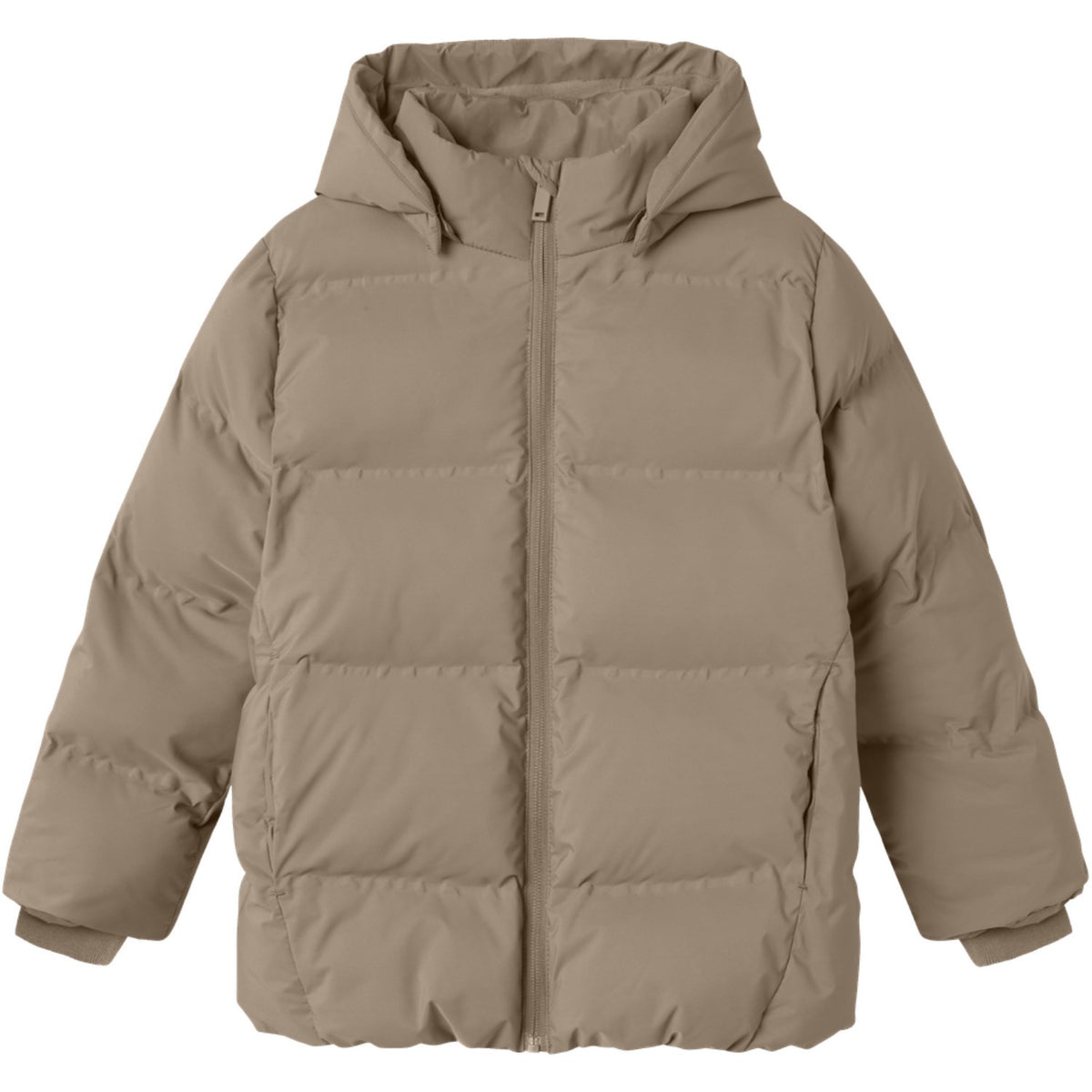 Name It Silver Mink Nknmusk Puffer Jakke Tb Noos