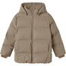 Name It Silver Mink Nknmusk Puffer Jakke Tb Noos