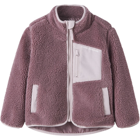 Name It Wistful Mauve Nmnmattia Sherpa Jakke Pb1