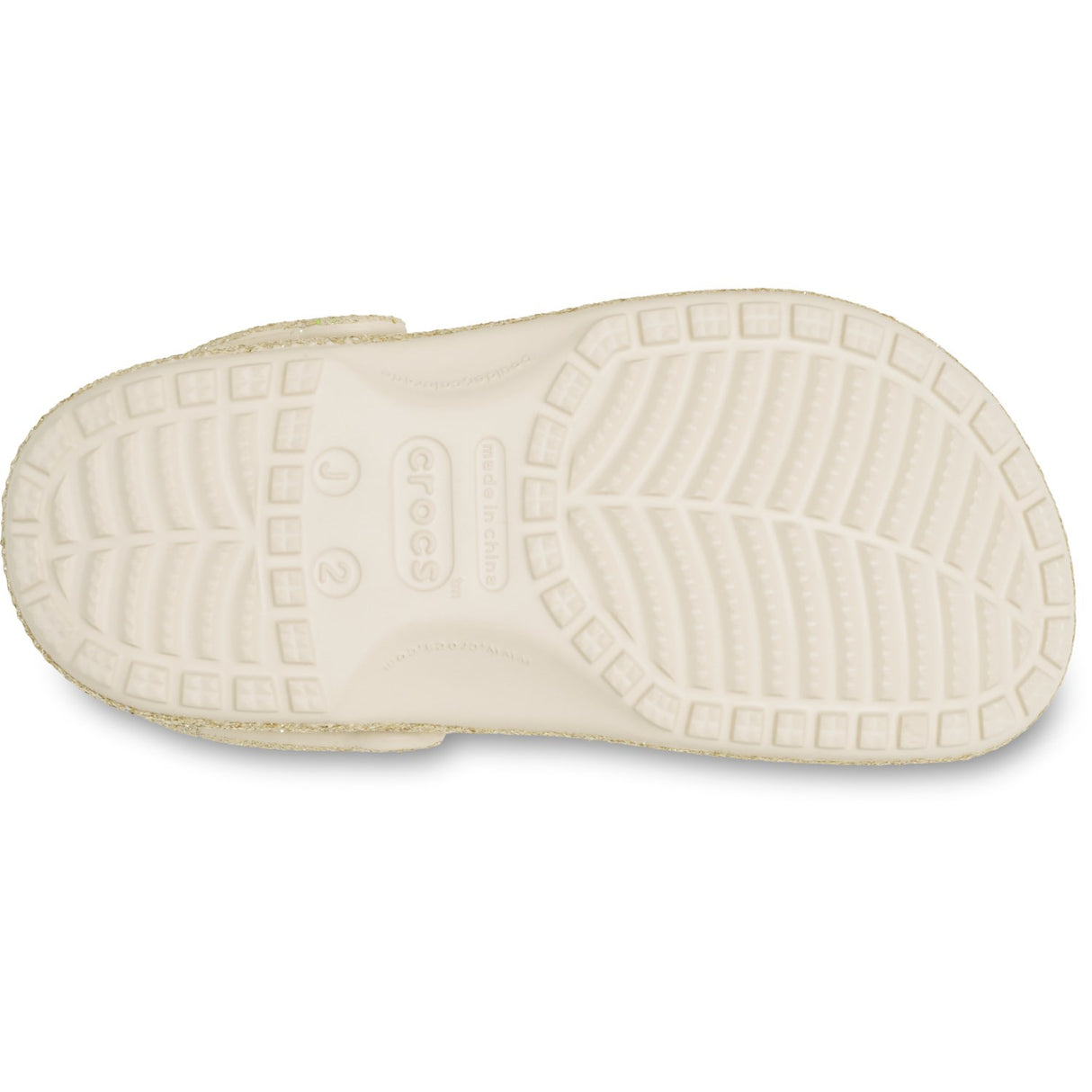 Crocs Sandstone Classic Chunky Glitter Clog K Sdt