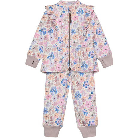 En Fant Cloud Gray Termisk Set, Aop