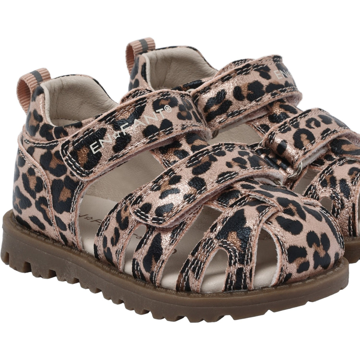 En Fant Sepia Rose Sandal Borrelås