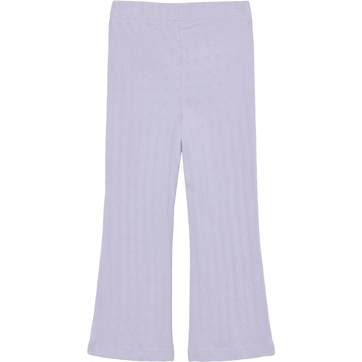 En Fant Purple Heather Leggings Pointelle