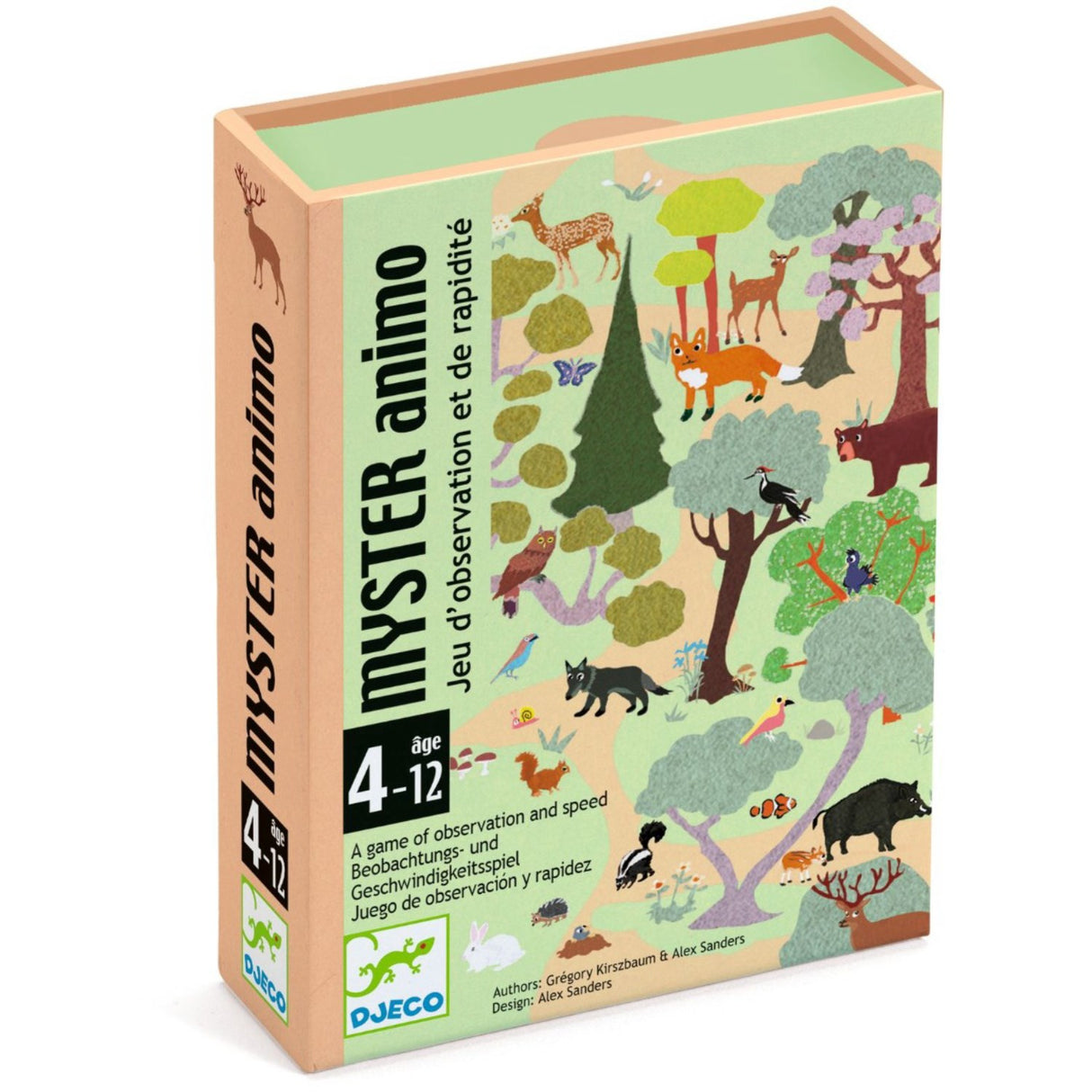 Djeco kortspill, Myster Animo