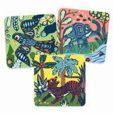 Djeco-skrapelodd for de små, store dyrene