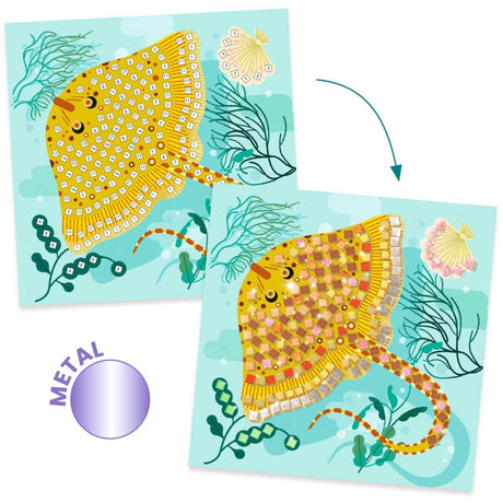 Djeco-mosaikken, under havet