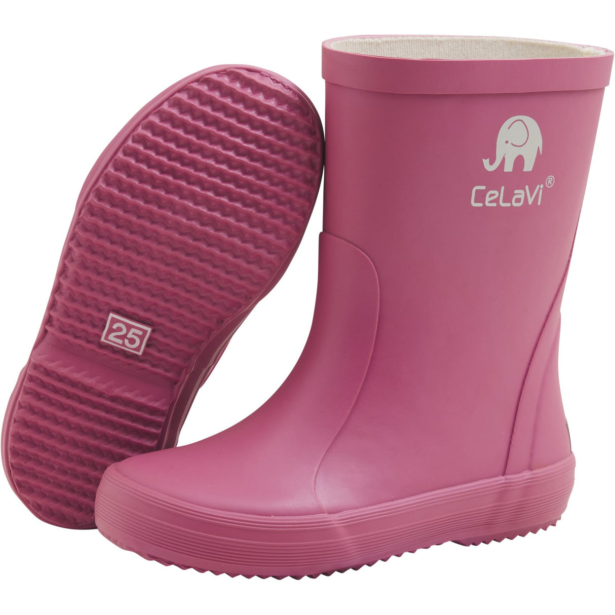 CeLaVi Rose Wine Basic Gummistøvler -Solid