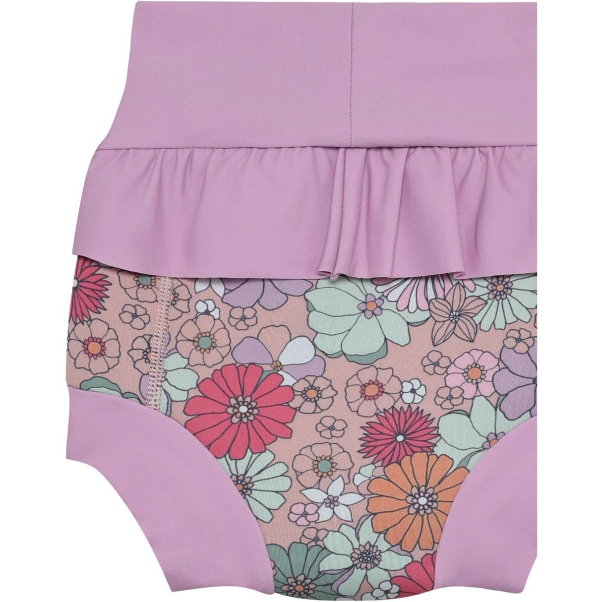 Color Kids Lavender Mist Trunks M/ Frills, Aop