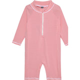 Color Kids Pink Lemonade Baby Drakt L/S - Upf 60