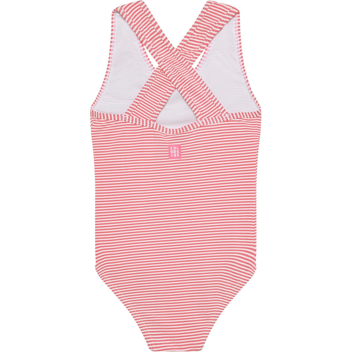 Color Kids Pink Lemonade Swimsuit, Seersucker