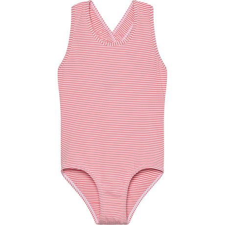 Color Kids Pink Lemonade Swimsuit, Seersucker