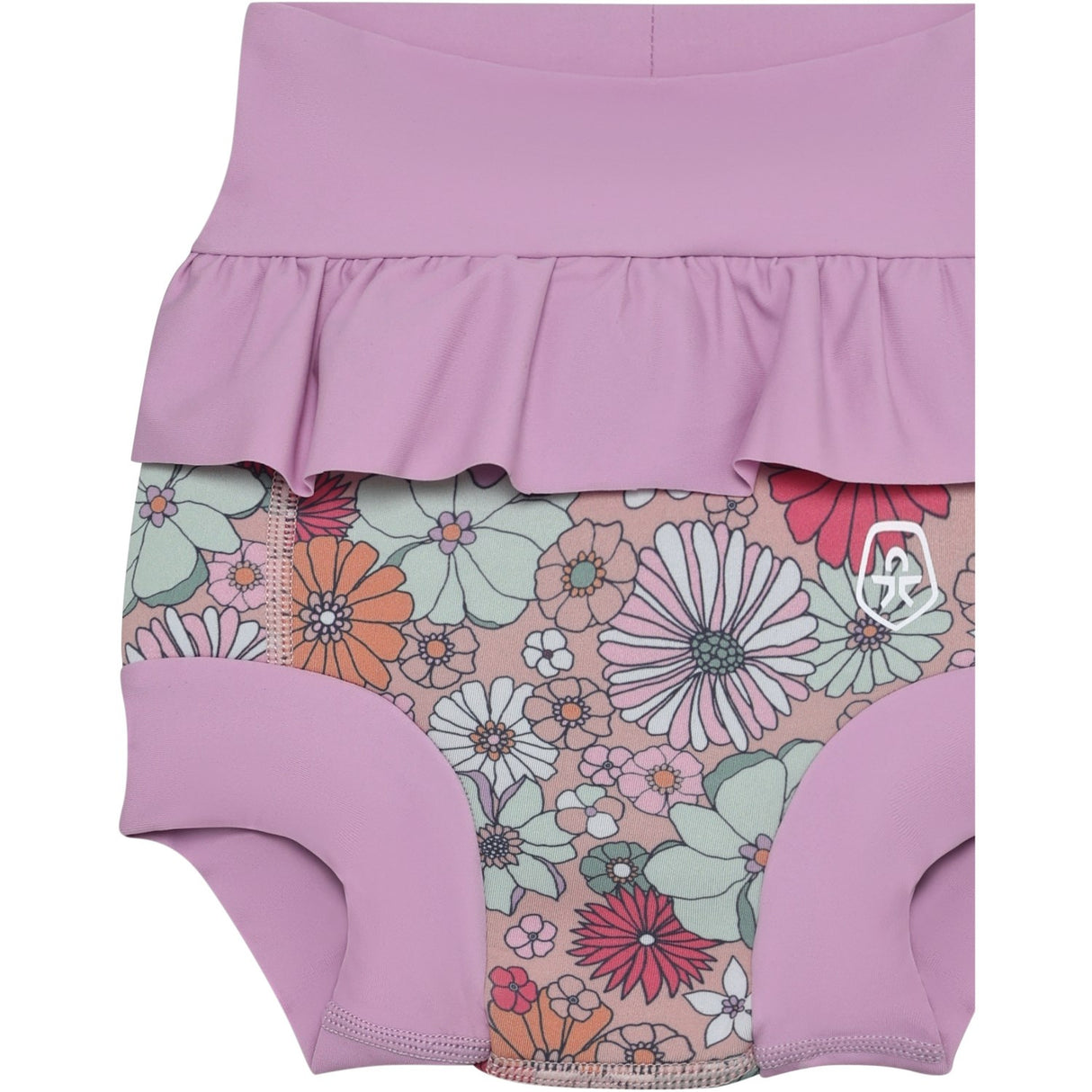 Color Kids Lavender Mist Trunks M/ Frills, Aop
