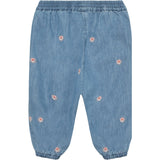 Minymo Faded Denim Bukser Emb. Chambray M/ Lining