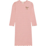Minymo Spiced Coral Kjole Ls Rib