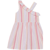 Minymo Bright White Kjole Ns Y/D Seersucker