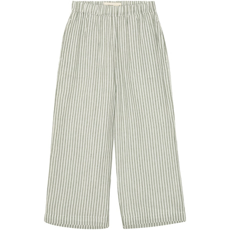 brunobruno nation Agave Green Stripe Francis Stripe Bukser