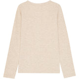 brunobruno nation Antique White Melange Leo Grandad T-Shirt