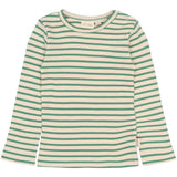 Petit Piao Frosty Spruce Striped PPSky L_S Tee