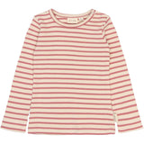 Petit Piao Dusty Rose Striped PPSky L_S Tee