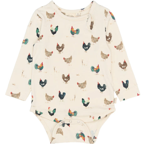 Petit Piao Eggnog Rooster AOP PPStar L_S Body