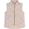 Petit Piao Oxford Tan Boat AOP PPEver Thermo Waistcoat