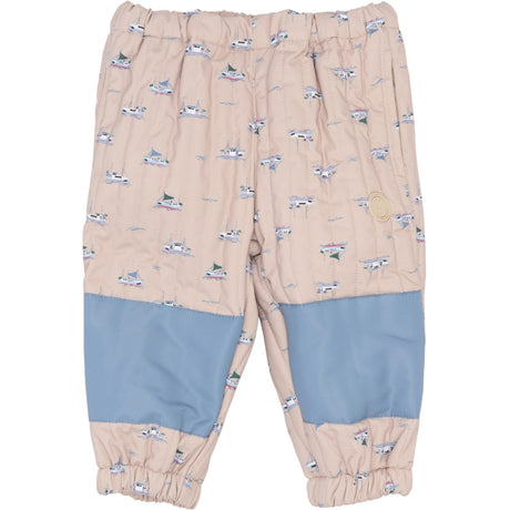 Petit Piao Oxford Tan Boat AOP PPEver Thermo Bukser