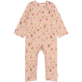 Petit Piao Misty Rose Strawberry AOP PPStar L_S Buksedrakt