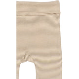 Petit Piao Pure Cashmere/Dark Off White PPDian Fold Leggings Stripe NB NOOS