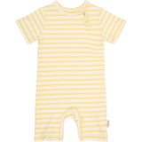 Petit Piao Dusky Citron Striped Ppsun S_S Buksedrakt