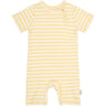 Petit Piao Dusky Citron Striped Ppsun S_S Buksedrakt