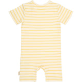 Petit Piao Dusky Citron Striped Ppsun S_S Buksedrakt