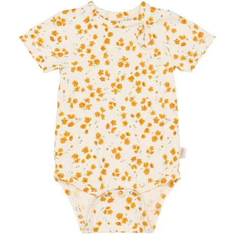Petit Piao Eggnog Buttercup Aop Ppsun S_S Body
