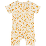 Petit Piao Eggnog Buttercup Aop Ppsun S_S Buksedrakt