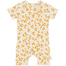 Petit Piao Eggnog Buttercup Aop Ppsun S_S Buksedrakt